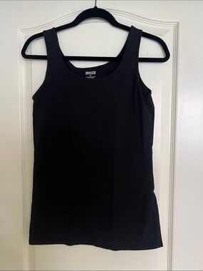 Duluth Trading Co Black Scoop Neck Tank